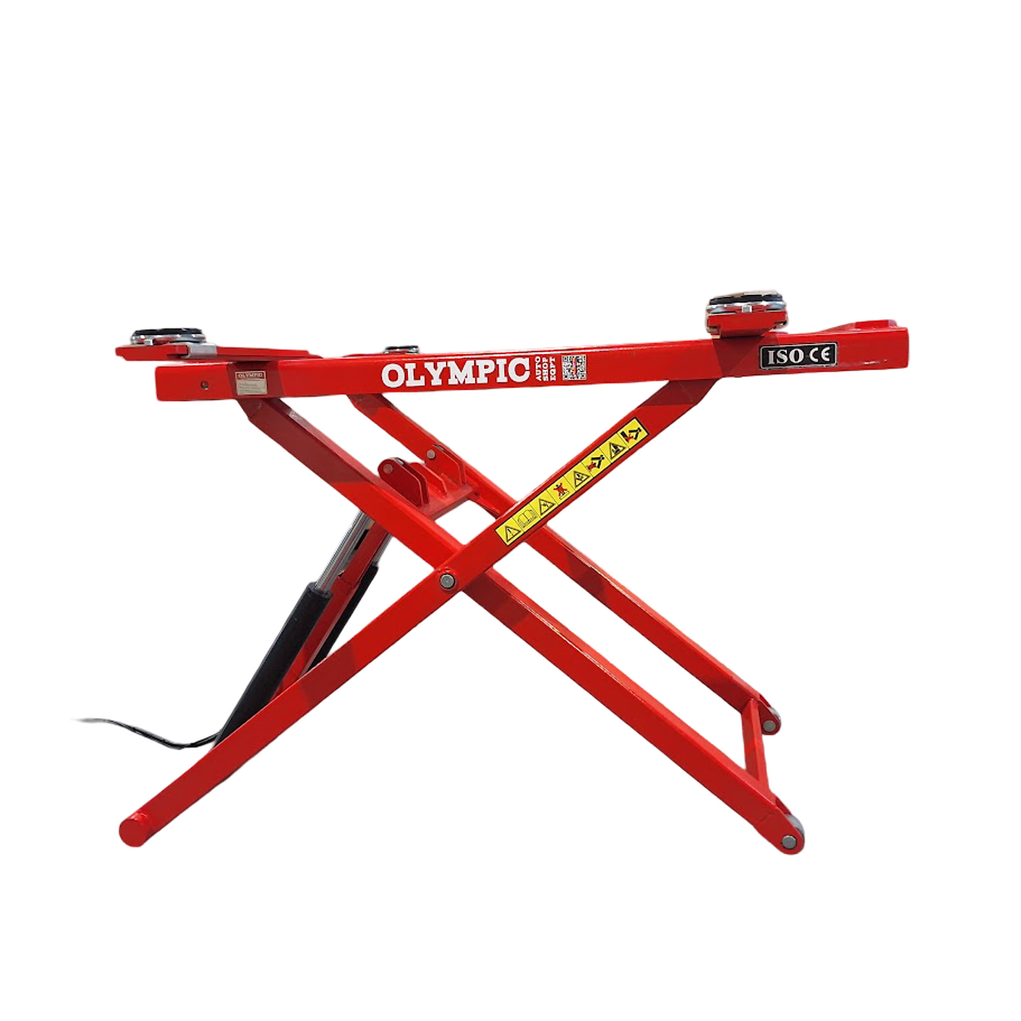 Model: Olympic MRSL-6 / Compact Mid-Rise Scissor Lift / 6,000 Lb. Capacity / 5-Year Warranty / SHIPS FREE!